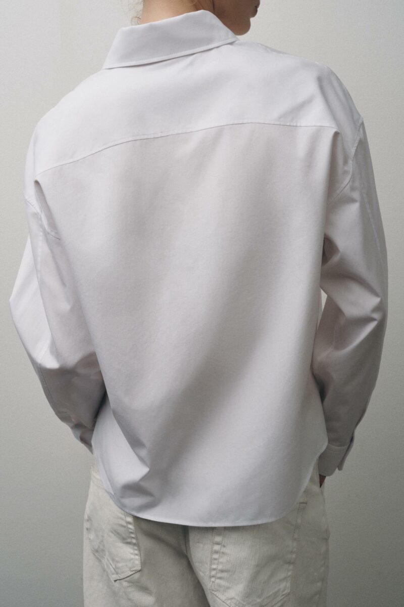 CHEMISE EN POPELINE – Image 4