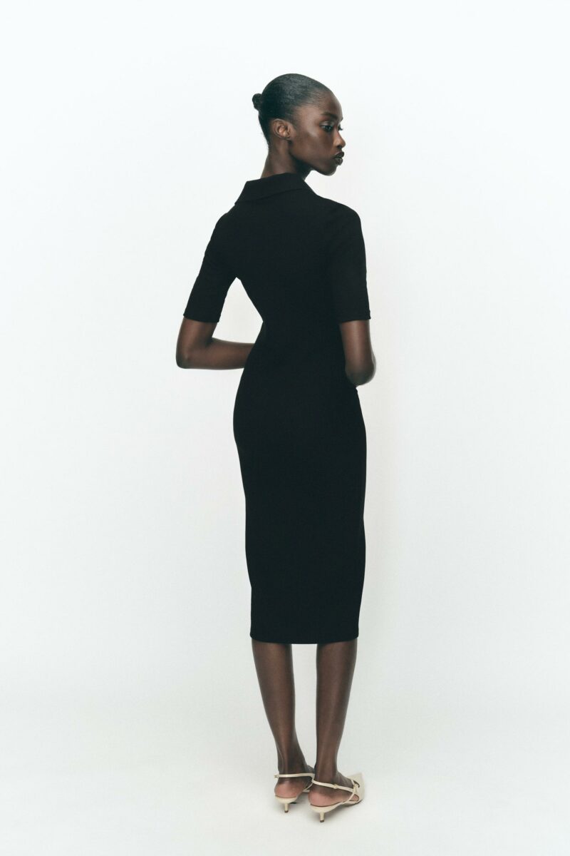 ROBE COL POLO INTERLOCK – Image 4