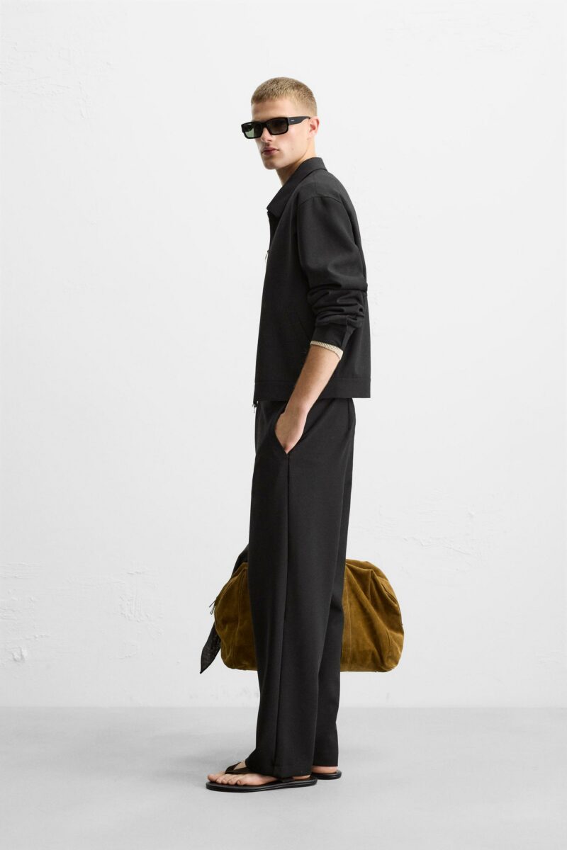 BLOUSON REGULAR FIT ZIPPÉ – Image 4