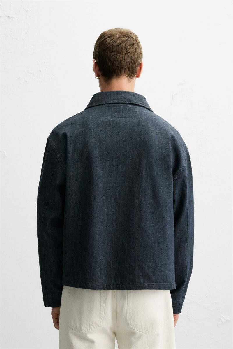 BLOUSON REGULAR FIT ZIPPÉ – Image 4