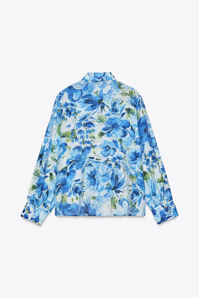 CHEMISE À IMPRIMÉ FLORAL – Image 4