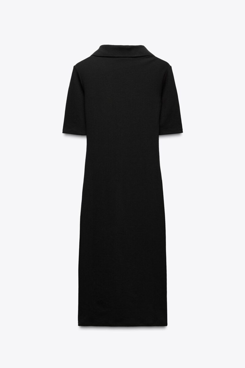ROBE COL POLO INTERLOCK – Image 5