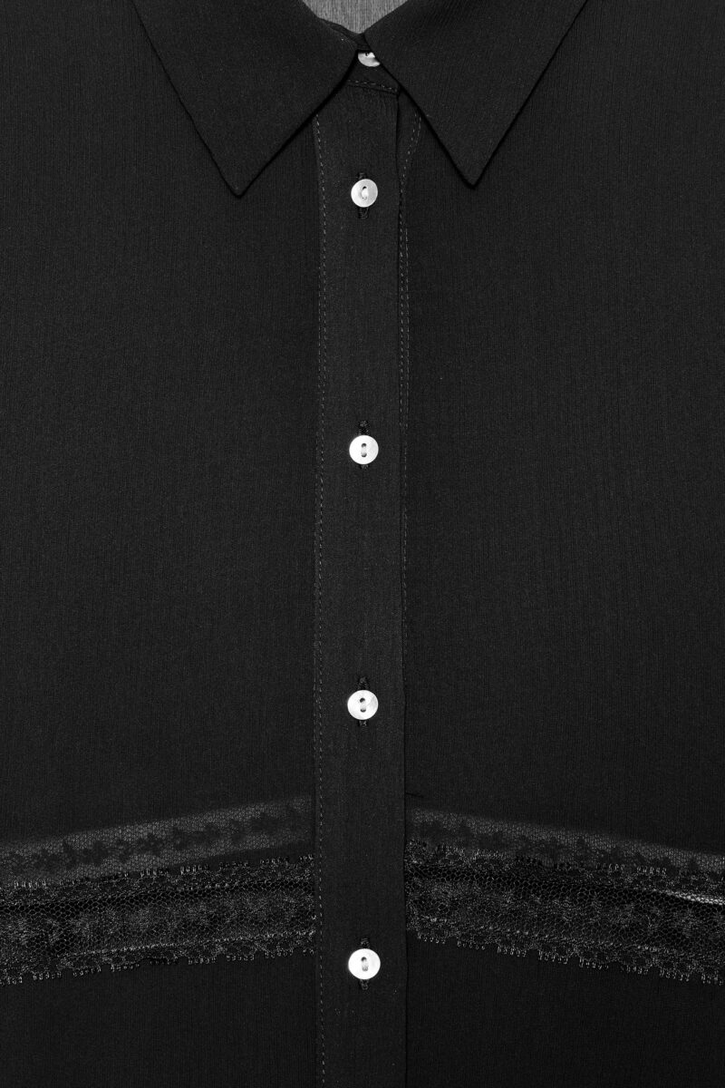 CHEMISE FLUIDE AVEC ENTRE-DEUX – Image 6