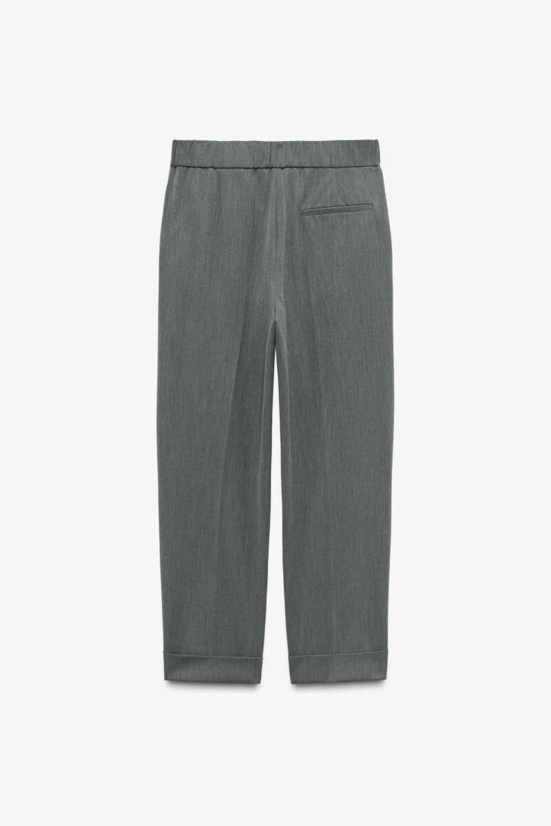 PANTALON AVEC PINCES ET OURLETS À REVERS – Image 6