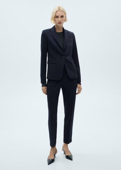 PANTALON DE TAILLEUR DROIT