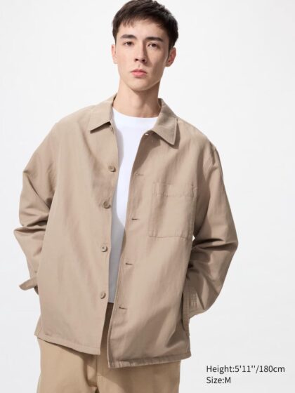 SURCHEMISE UNIQLO EN LIN MELANGE