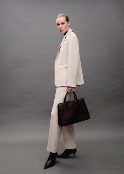 PANTALON DE TAILLEUR DROIT