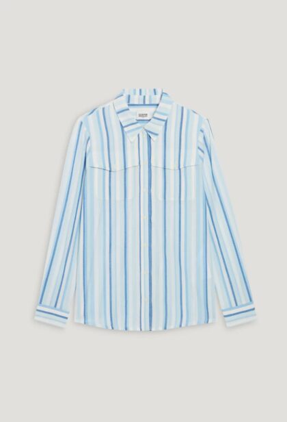 CHEMISE CLAUDIE PIERLOT A RAYURES