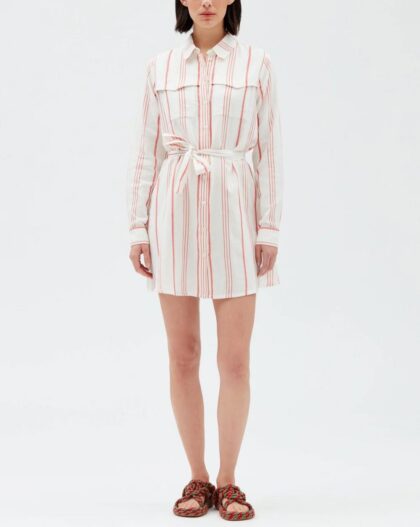 ROBE CLAUDIE PIERLOT BICOLORE
