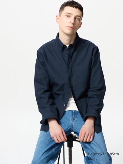 CHEMISE OXFORD UNIQLO COUPE SLIM