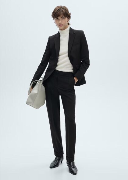 PANTALON DE TAILLEUR DROIT