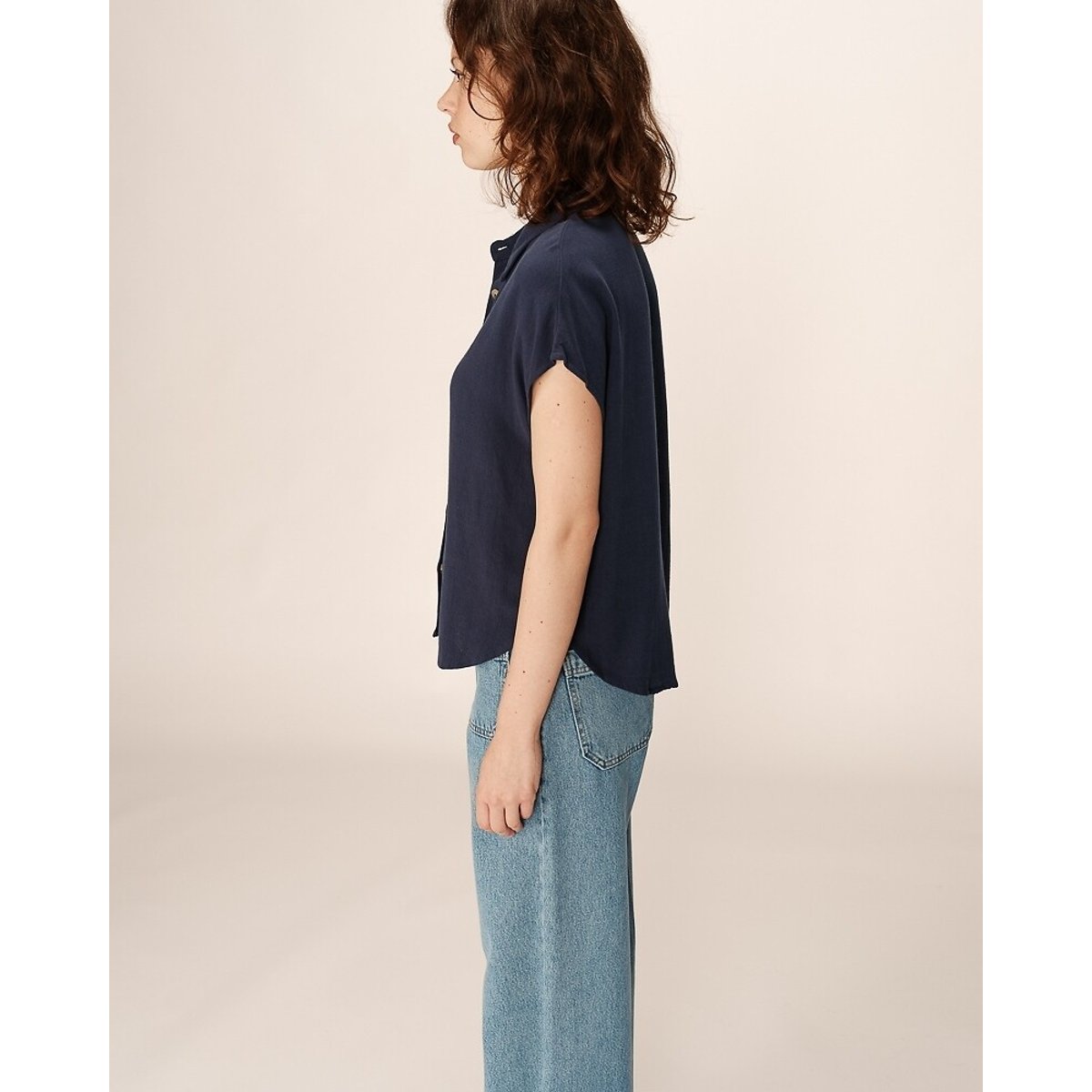 CHEMISE FLUIDE GRACE&MILA A MANCHES COURTES – Image 4