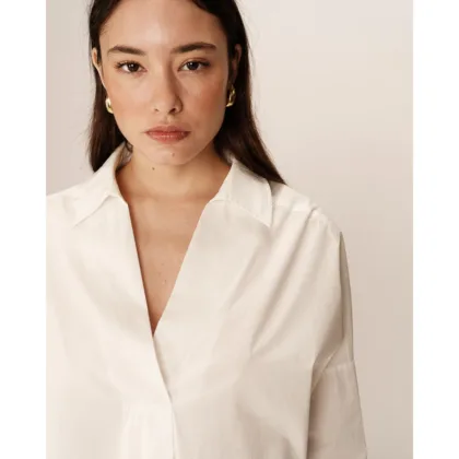 CHEMISE GRACE&MILA EN POPELINE DE COTON