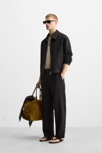 BLOUSON REGULAR FIT ZIPPÉ