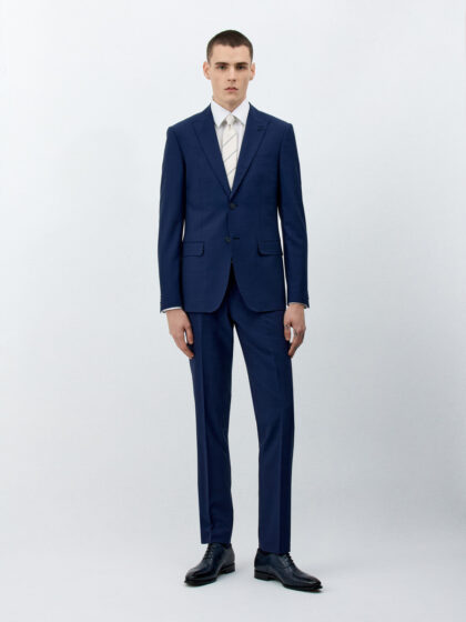 COSTUME FATHER & SONS SLIM LAINE BLEU MARINE