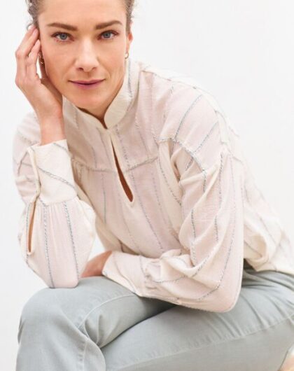 BLOUSE CAROLL EN VOILE DE COTON