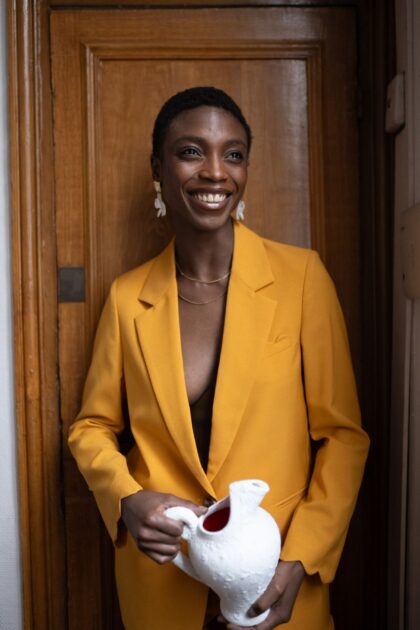 VESTE DE TAILLEUR NATHAEL A SIMPLE BOUTONNAGE