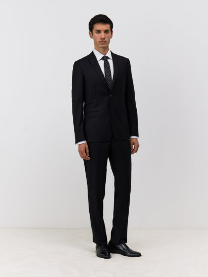 COSTUME FATHER & SONS SLIM LAINE NOIR