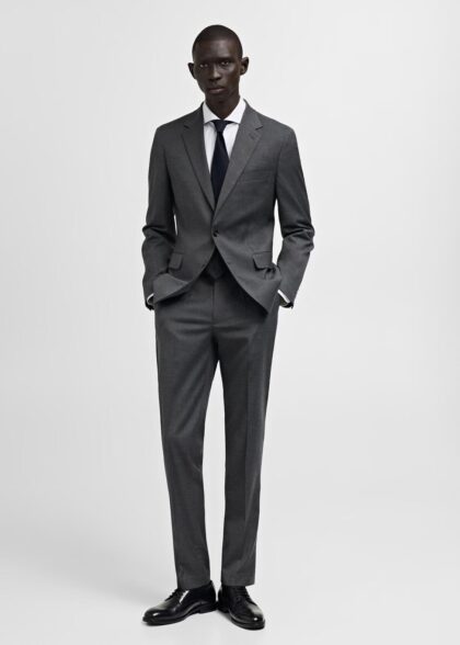 COSTUME ONE MORE® GRIS SLIM FIT