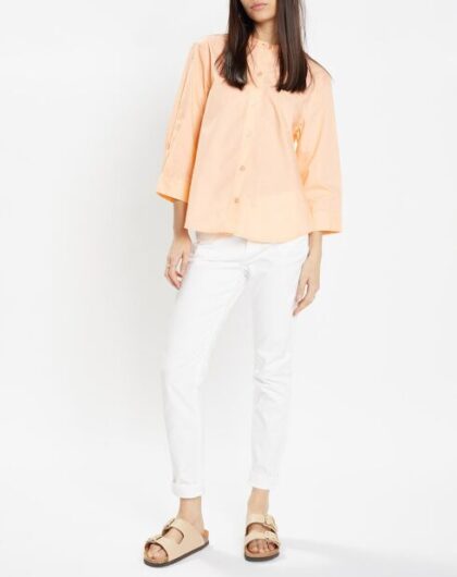 CHEMISE GALERIES LAFAYETTE COTON BIO COL OFFICIER