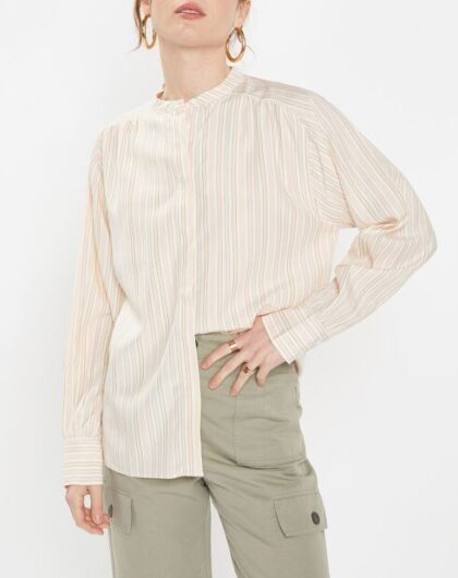 CHEMISE GALERIES LAFAYETTE DROITE A RAYURES