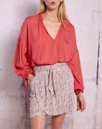 BLOUSE SWILDENS PAMPLEMOUSSE