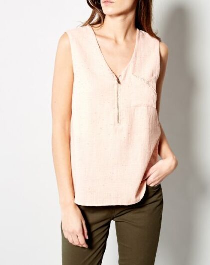 TOP KARL MARC JOHN EN COTON CHINE