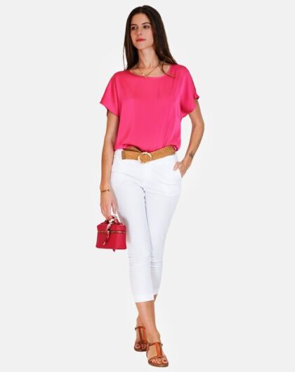 TOP WILLIAM DE FAYE FUSHIA