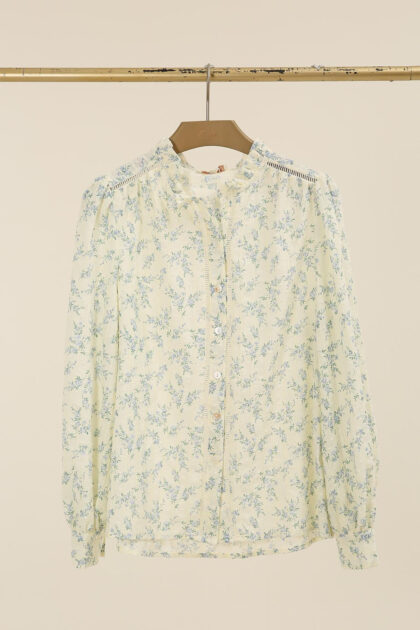 CHEMISE IMPRIMEE EN BRODERIE