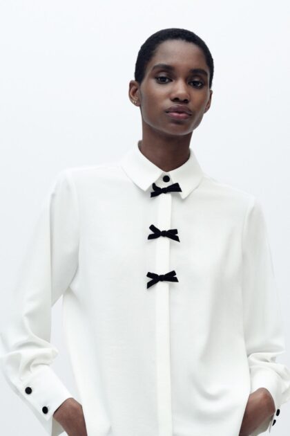 CHEMISE À NŒUDS