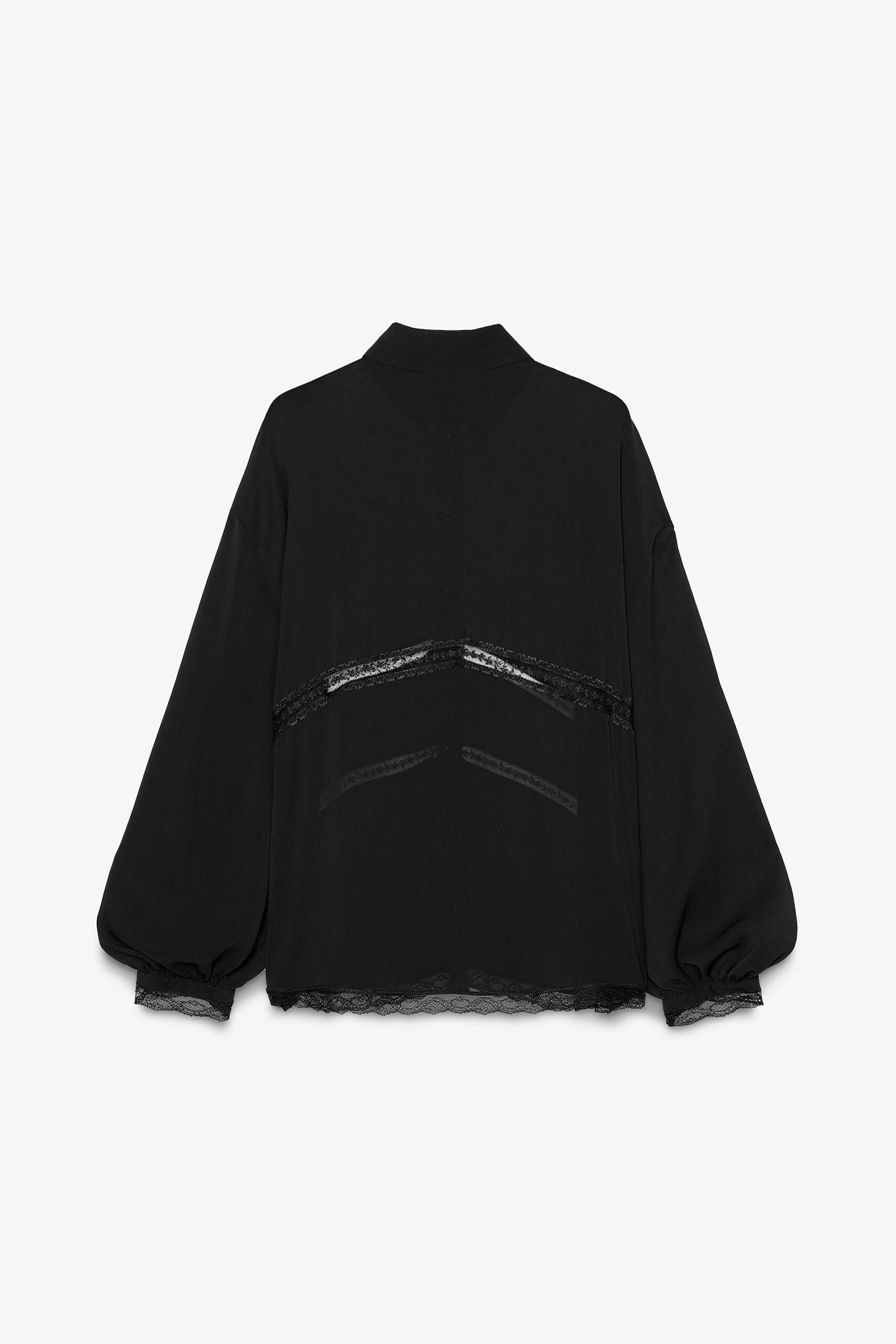 CHEMISE FLUIDE AVEC ENTRE-DEUX – Image 5