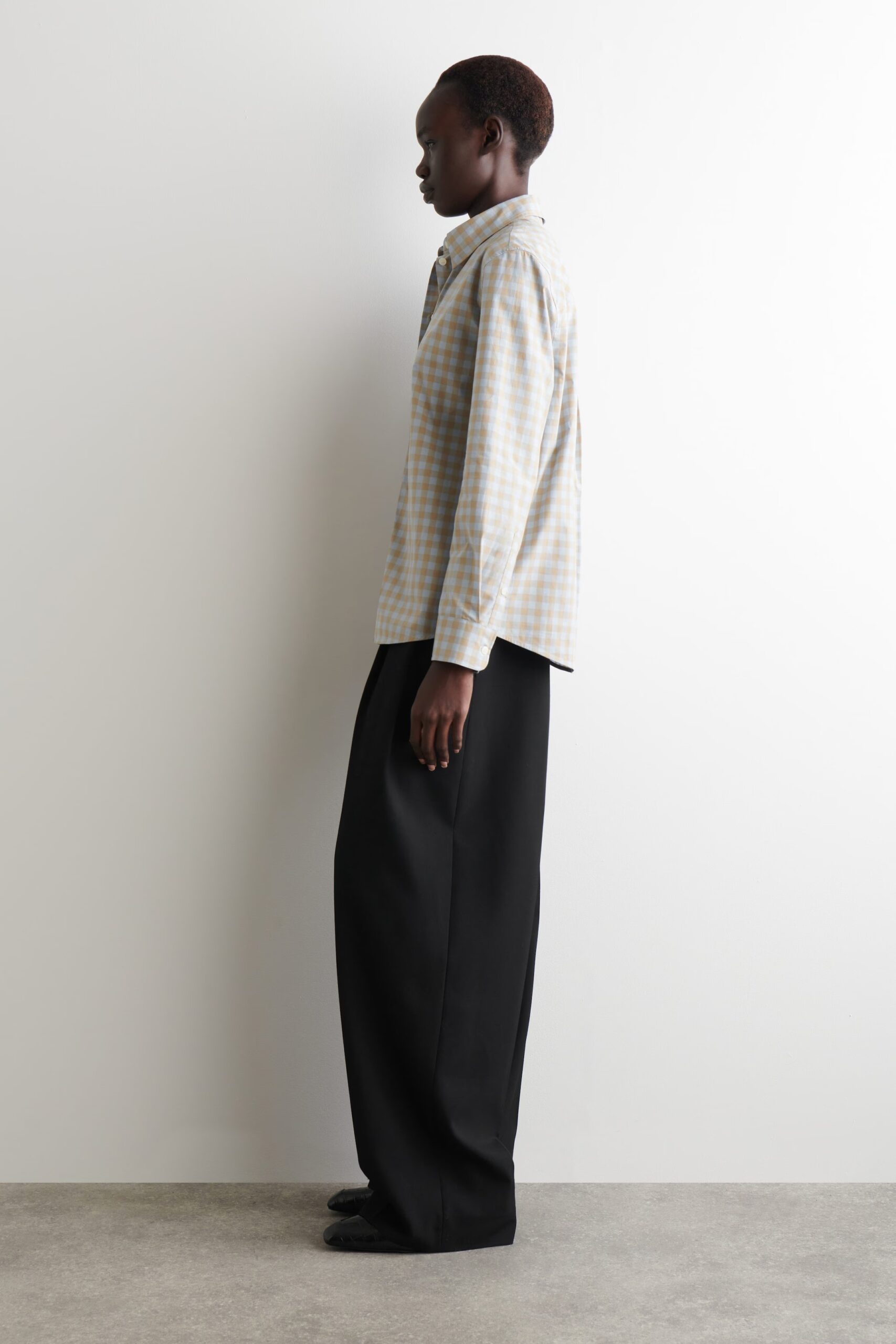 CHEMISE EN COTON VICHY COS – Image 2