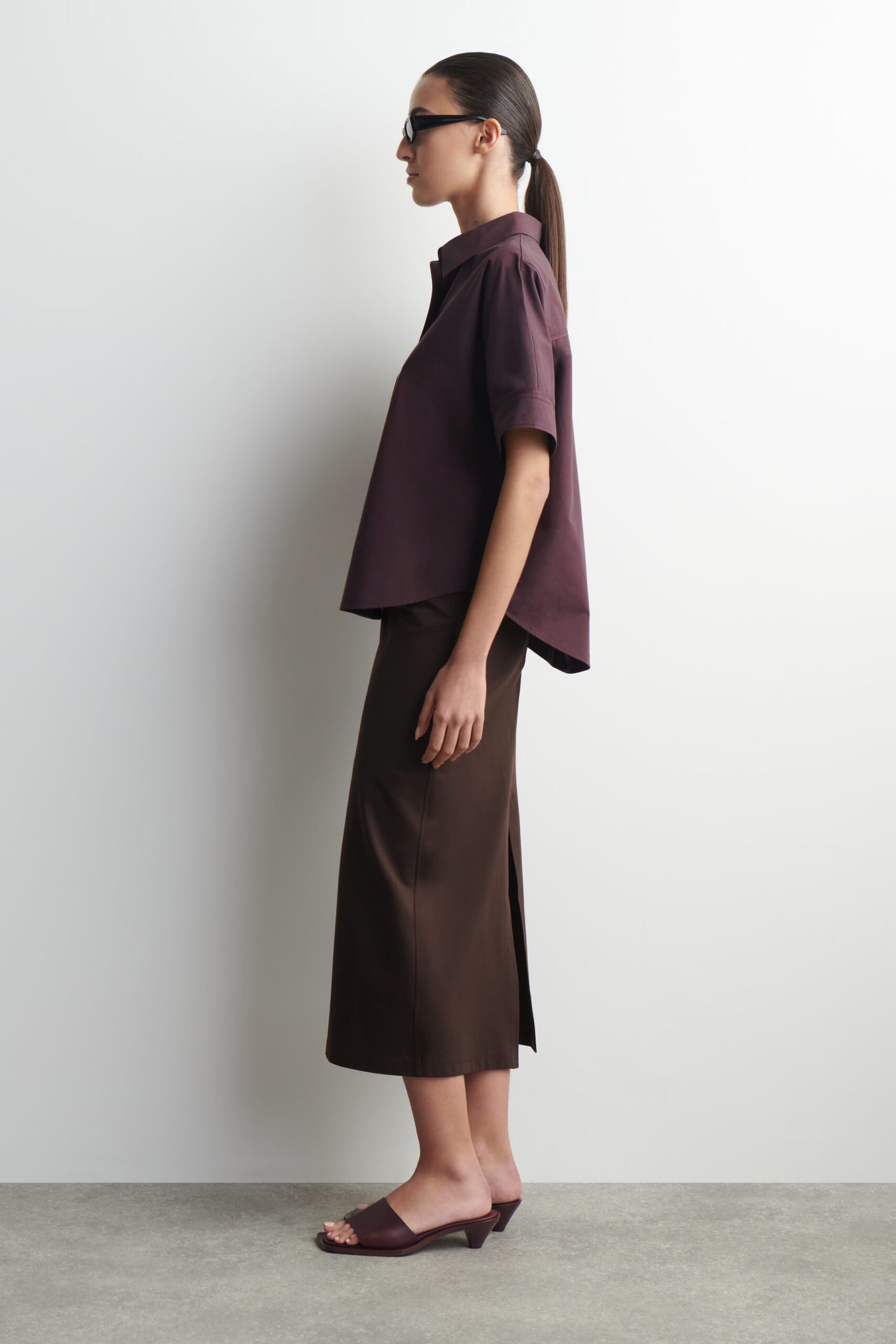 CHEMISE OVERSIZE À MANCHES COURTES COS – Image 2