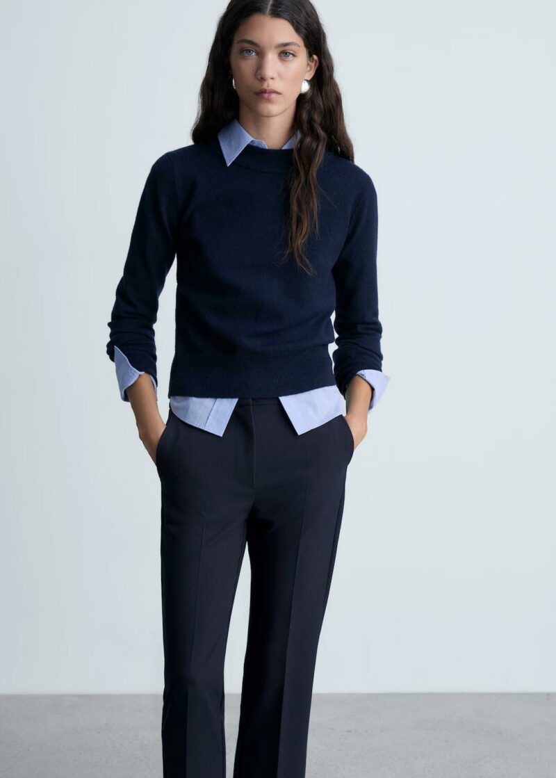 PANTALON DROIT PINCES – Image 2