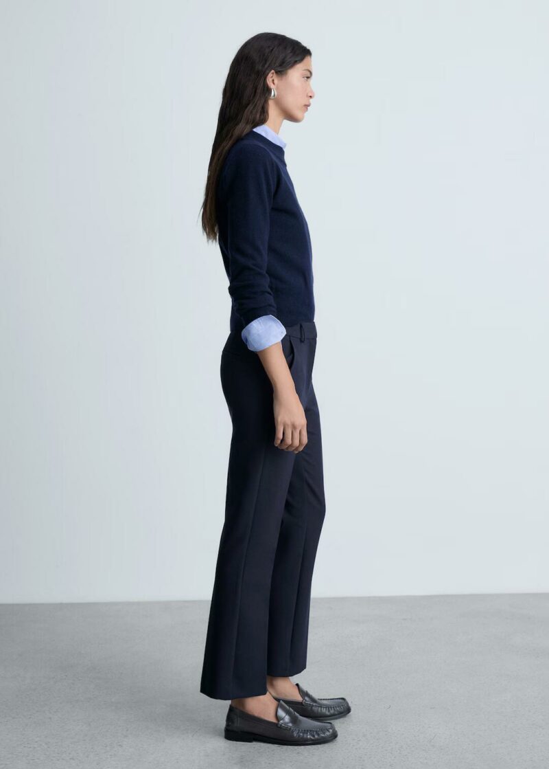 PANTALON DROIT PINCES – Image 3