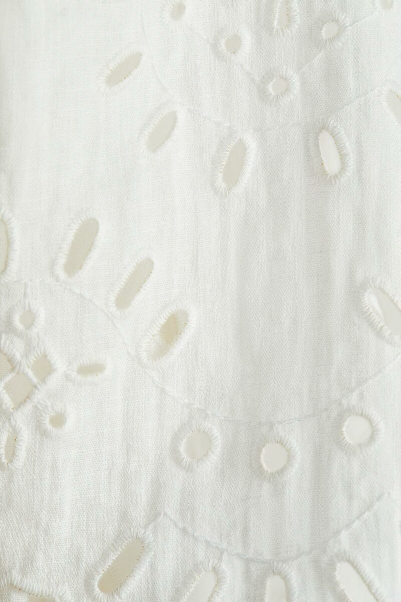 ROBE CHEMISE AVEC BRODERIE ANGLAISE – Image 2