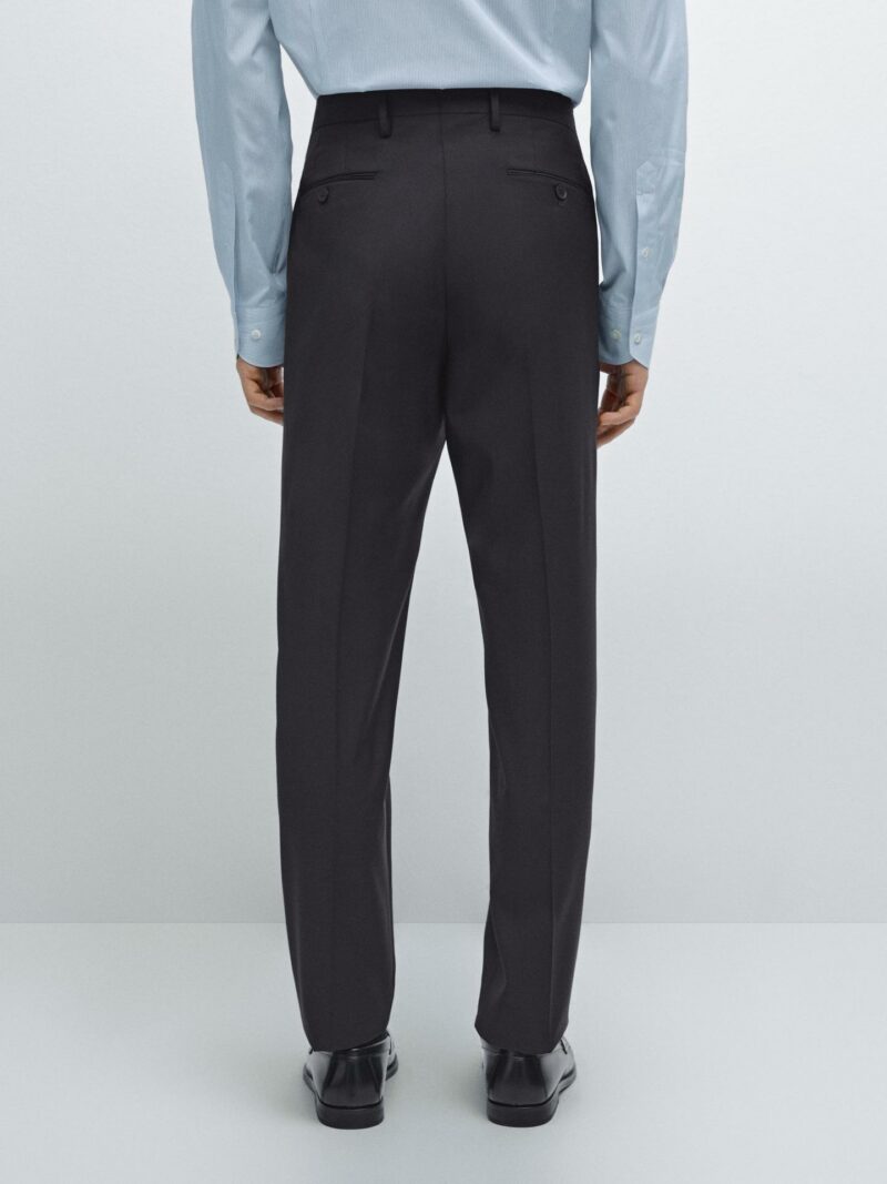 COSTUME MASSIMO DUTTI 100% LAINE – Image 3