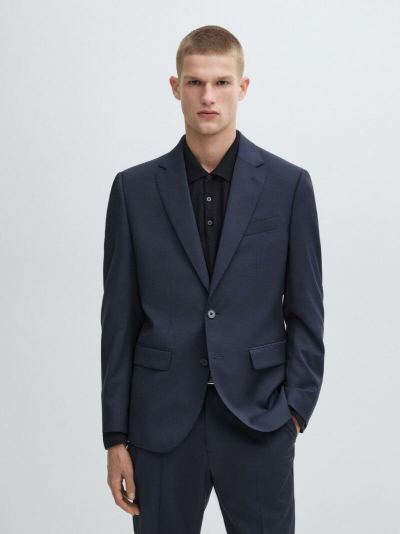 COSTUME MASSIMO DUTTI 100% LAINE – Image 2