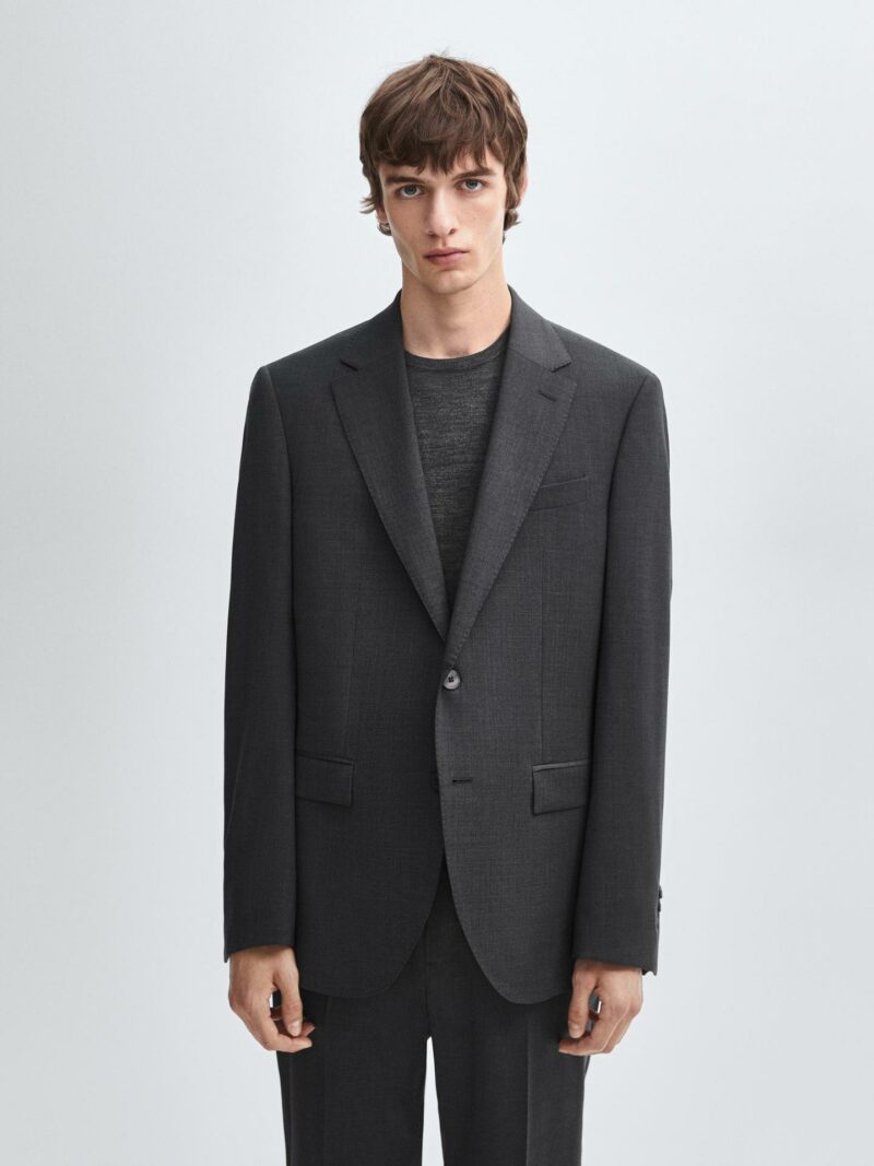 COSTUME MASSIMO DUTTI 100% LAINE – Image 2